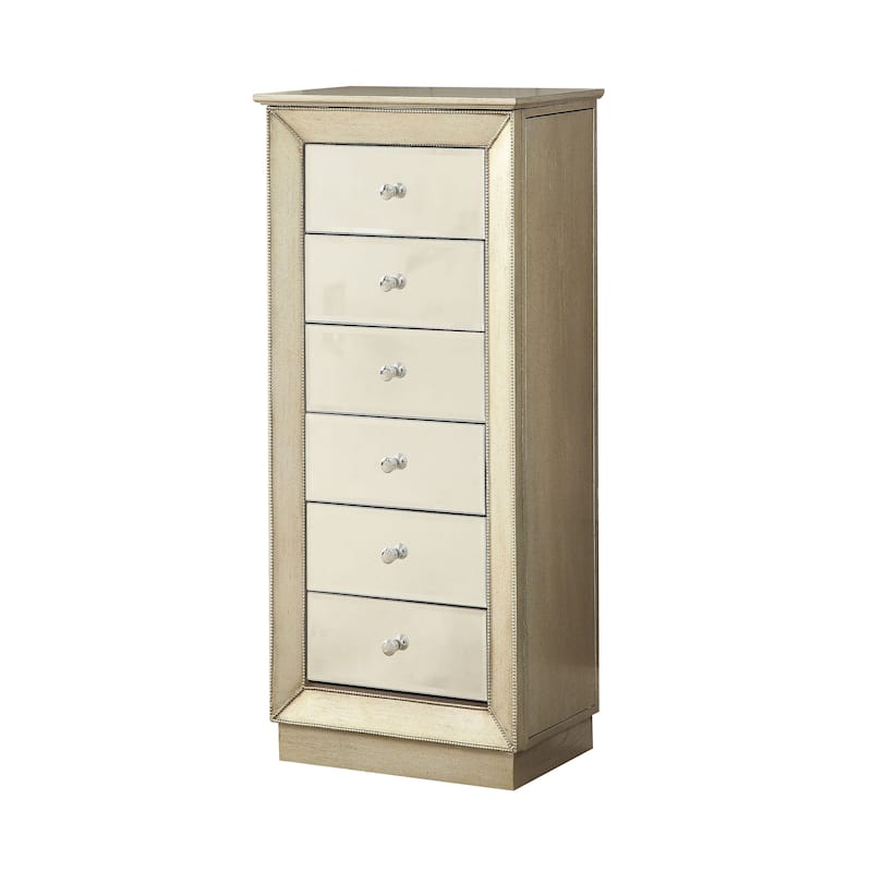 Isabel 6-Drawer Jewelry Armoire