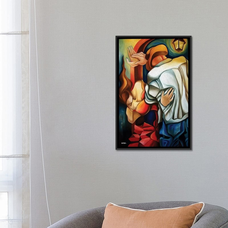 iCanvas "Dancers" by Dixie Miguez Framed Canvas Print