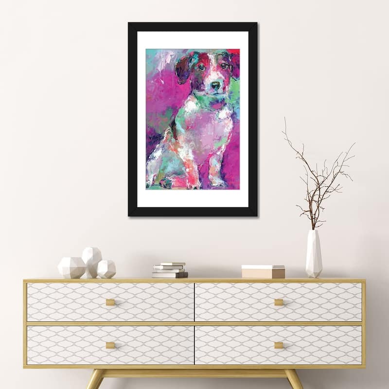 iCanvas "Russell Terrier" by Richard Wallich
