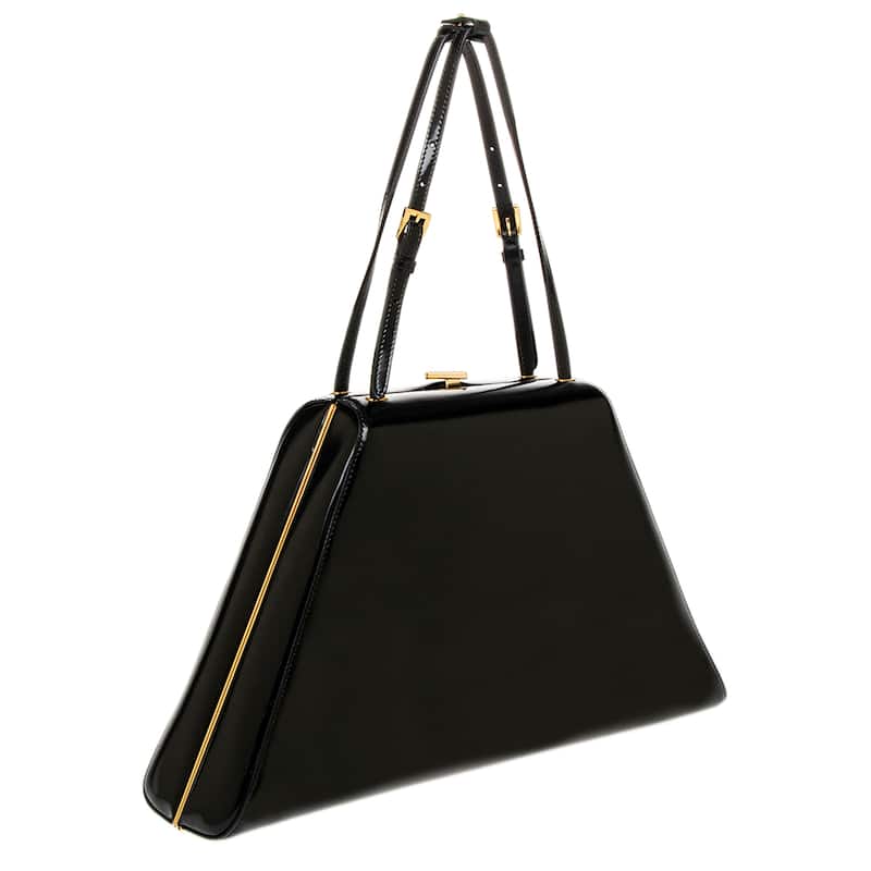 Prada Medium Brushed Leather Top Handle Bag