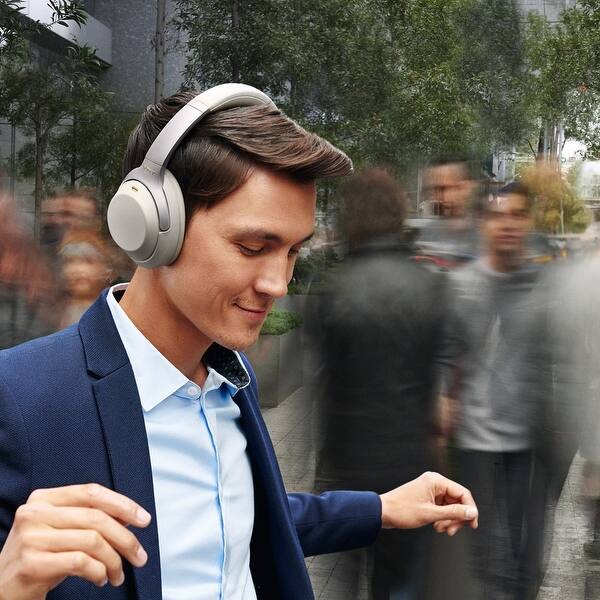 Shop Sony Wh 1000xm3 Wireless Industry Leading Noise Cancelling Over Ear Headphones With Google Assistant Overstock 27299552