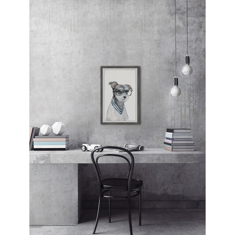 Le Penseur III Framed Wall Art, Elegant Home Touch - Sophisticated Artwork for Refined Décor
