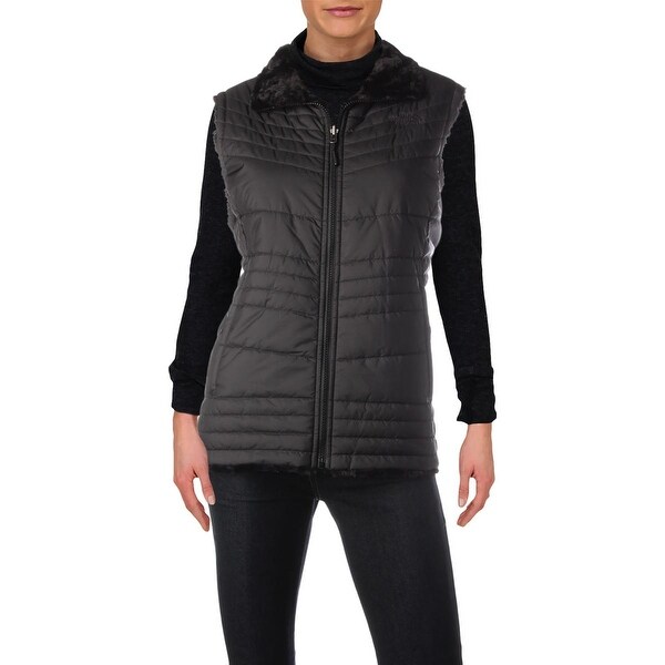 north face women's mossbud vest