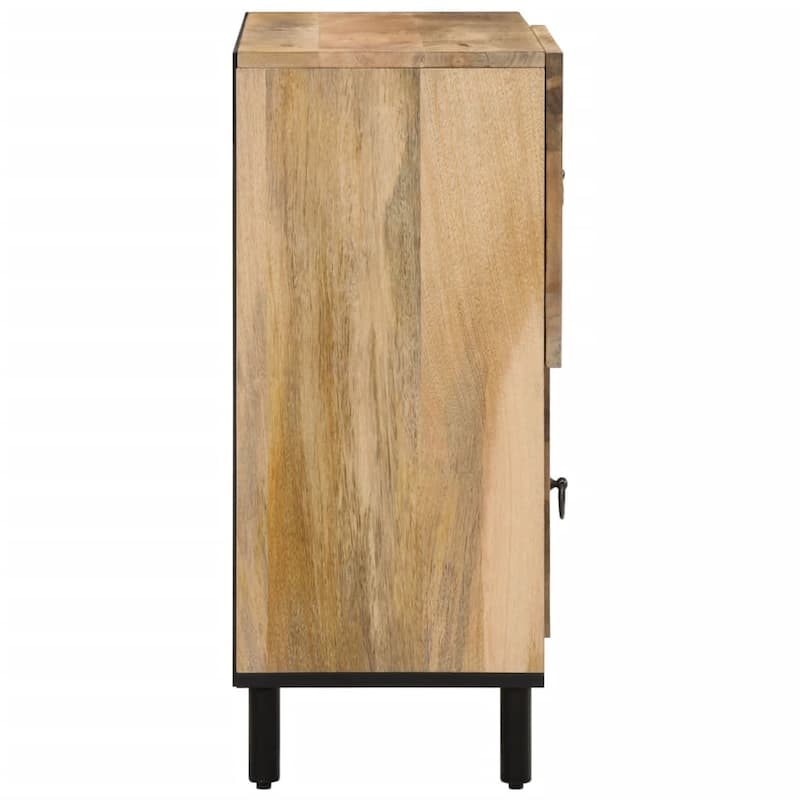 vidaXL Side Cabinet 31.5"x13"x29.5" Solid Wood Mango - 31.5" x 13" x 29.5"