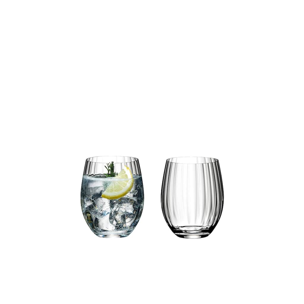 Riedel Set of 2 Glass Optical O Longdrinks - 20 oz