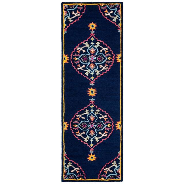 SAFAVIEH Handmade Bellagio Junie Medallion Wool Rug