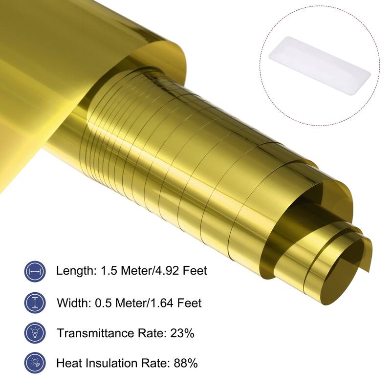 Window Film Sun Light Blocking Film One Way Glass Covering Protection