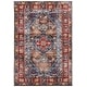 preview thumbnail 7 of 20, SAFAVIEH Bijar Albertine Traditional Oriental Distressed Rug 5' x 7' - Brown/Royal - Rectangle