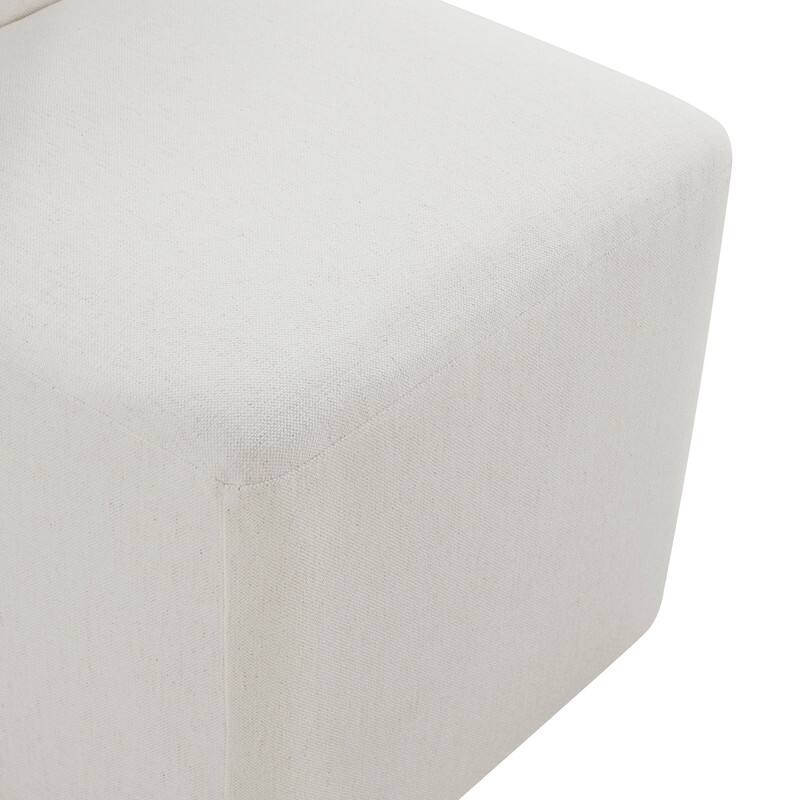 Spruce & Spring Charlotte Upholstered Dining Chairs with Casters Set of 2