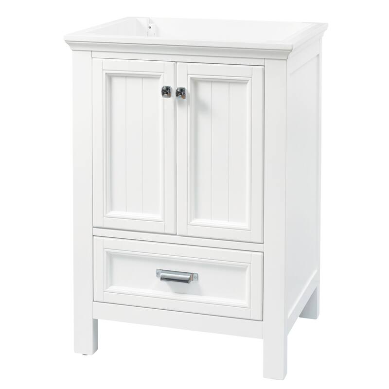 CRAFT + MAIN BAVT2522D-QCB Brantley 24" Free Standing Single Basin