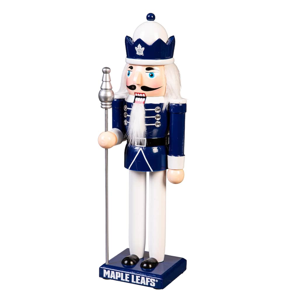 Nutcracker Statue, Toronto Maple Leafs - 4.53''W x 4.53''H x 13.58