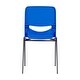 preview thumbnail 16 of 19, Ergonomic Heavy-Duty Flex Comfort Classroom Stack Chair - 17.5"W x 20.25"D x 32.5"H