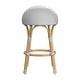 preview thumbnail 5 of 5, Inez 24 in. Seat Height Rattan Low Back Counter Stool