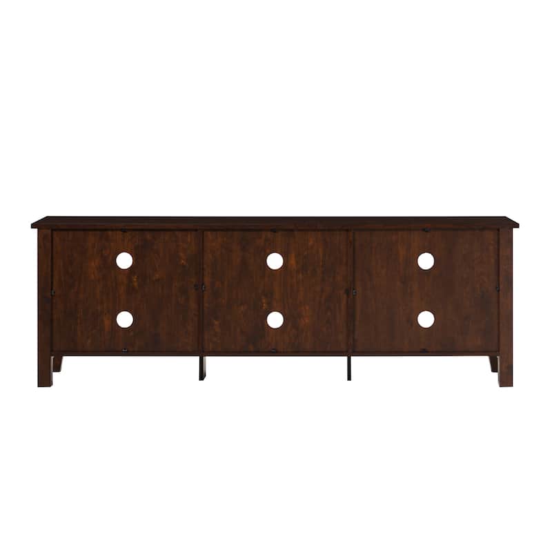 Middlebrook Designs 70-inch Wooden TV Stand with Open Storage