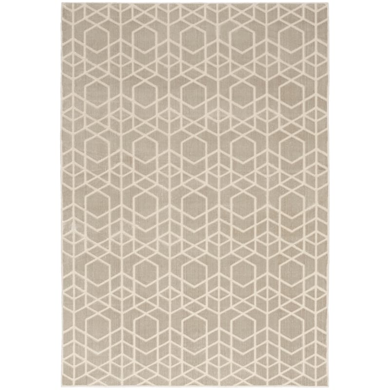 Nourison Washable Charm Indoor only Geometric Area Rug