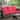 Sunbrella Hot Pink Indoor/Outdoor Sofa Pillow/Cushion Set, Corded - 23" x 25" x 5"