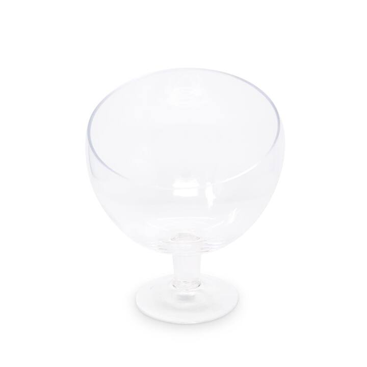 Footed Angular Bowl, Liscio Ottico