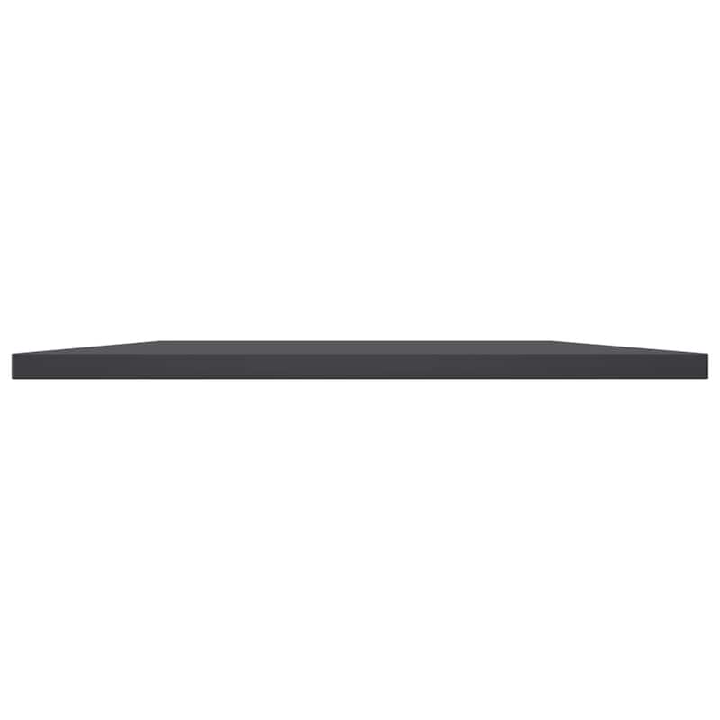 vidaXL Bookshelf Boards 4 pcs Gray 31.5"x15.7"x0.6" Chipboard