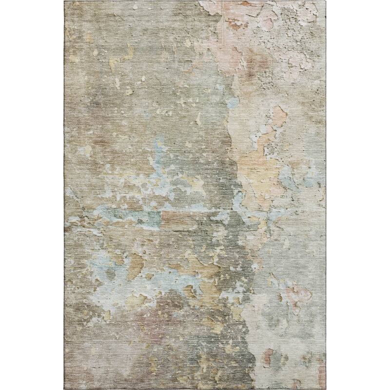 Premium Washable Super Soft Abstract Watercolor Mayfield Rug