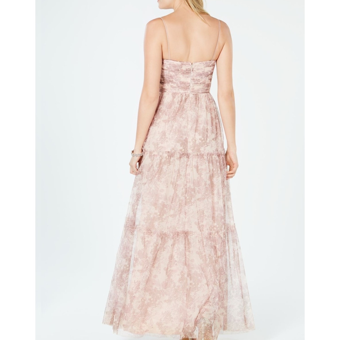 blush pink dress size 16