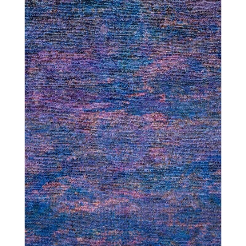 Vibrance, One-of-a-Kind Hand-Knotted Runner Rug - Multi, 3' 2" x 11' 10" - 3' 2" x 11' 10"