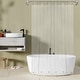 preview thumbnail 11 of 74, Waterproof PEVA 6G Shower Curtain Liner 72"Wx92"L - Clear