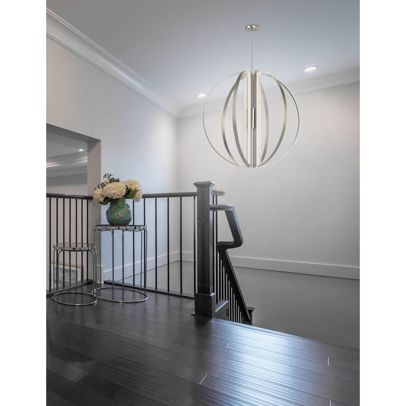 Liv 36" LED 7-Light Chandelier