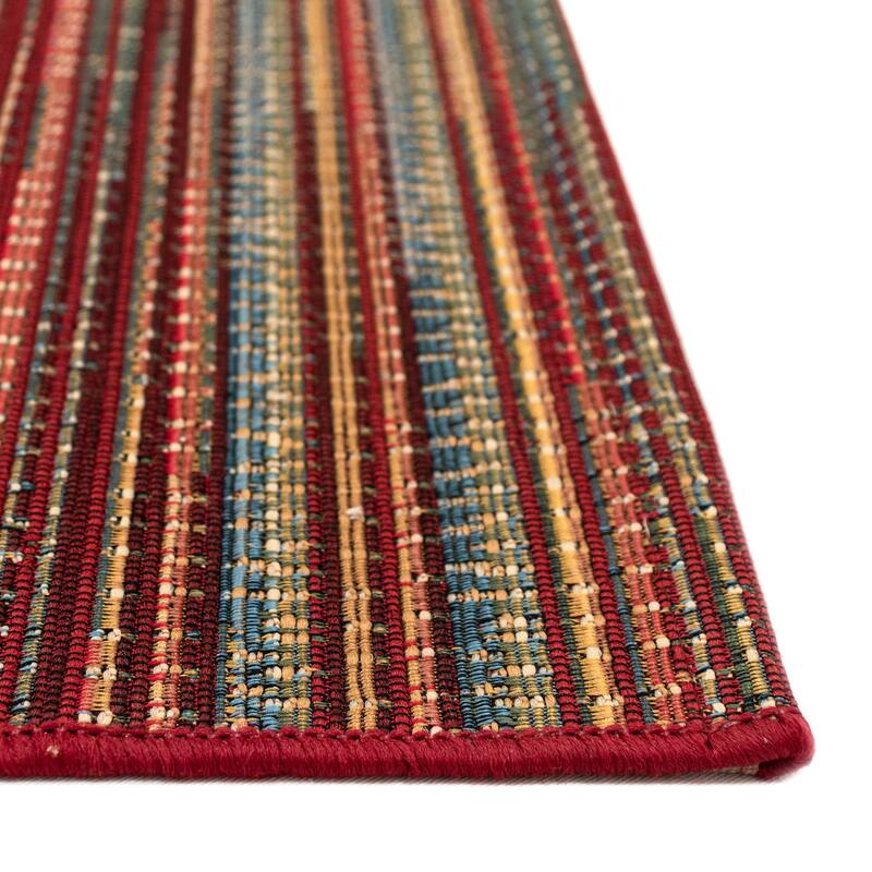 Liora Manne Marina Stripes Indoor/ Outdoor Area Rug