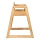 preview thumbnail 24 of 24, Wooden Double Solid Wood Feeding, Eat & Grow Portable High, Easy to Clean Baby Booster Chair in Walnut Finish