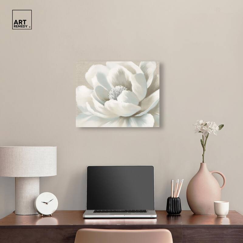 Silken Sepal II Canvas by Art Remedy, Gallery Wrapped