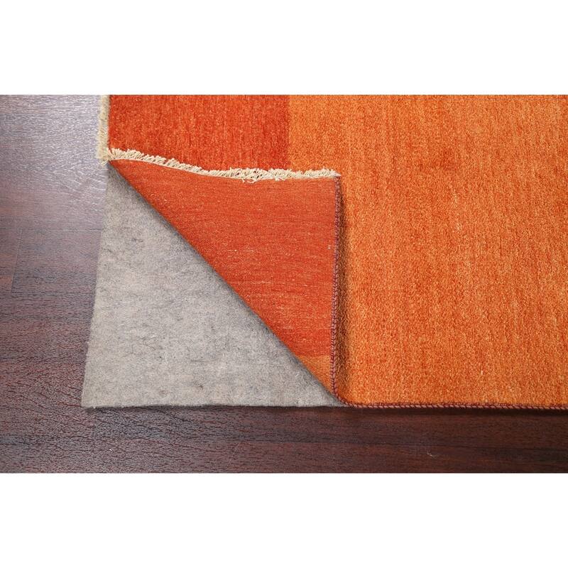 Modern Oriental Gabbeh Kashkoli Long Runner Rug Wool Handmade - 2'6" x 20'8"