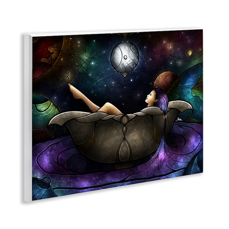 Stupell Bathing Under Moonlight Wall Plaque Art Design By Mandie Manzano