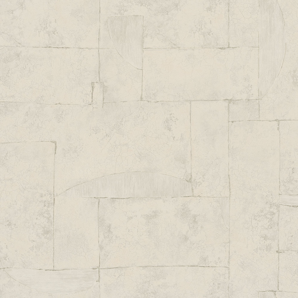 Galerie Wallcoverings Earth Collection Textured Graphical Effect Sheen Wallpaper Roll - 33 feet long x 27.5 inches wide
