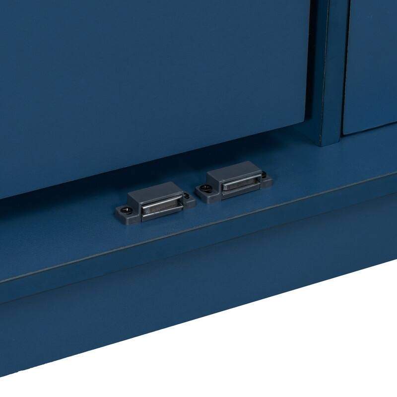 Freestanding 72"Tall Kitchen Pantry with Drawers, Door Shelves, Adjustable Shelves and Pull-out Trays