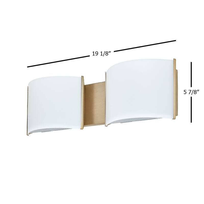 LED Light Bathroom vanity lighting in Gold