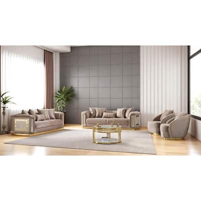 Ezel 4-piece Living room Set 2 Sofa & 2 Chair