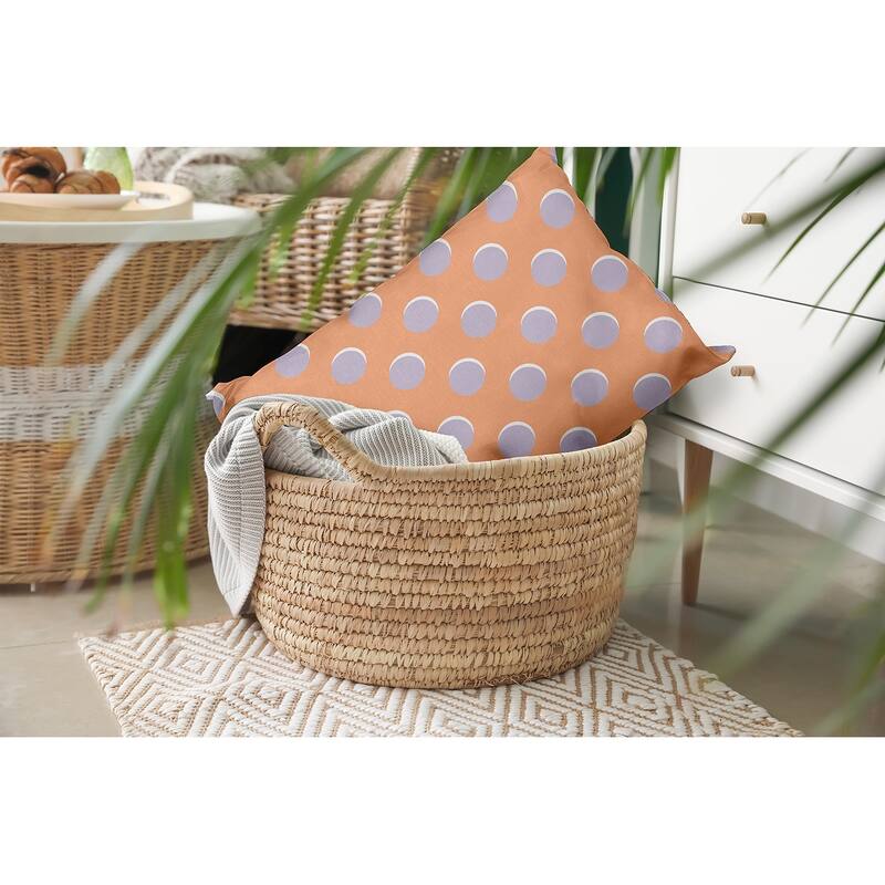 Polka Dots Decorative Throw Pillow