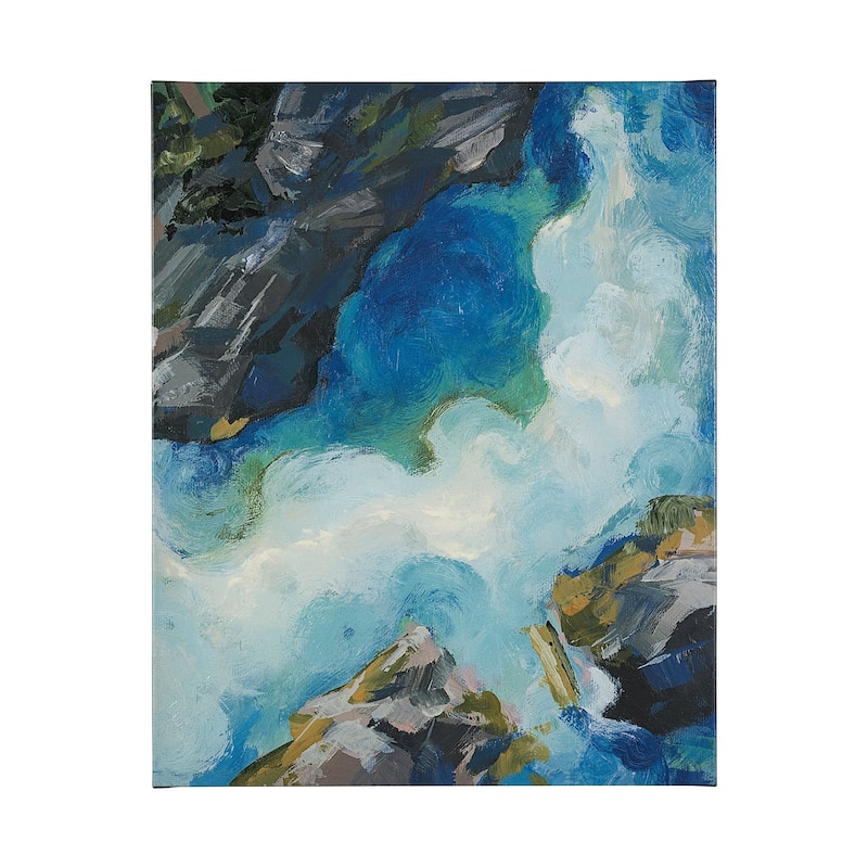 Aerial View II (28 x 35) Canvas Art Print