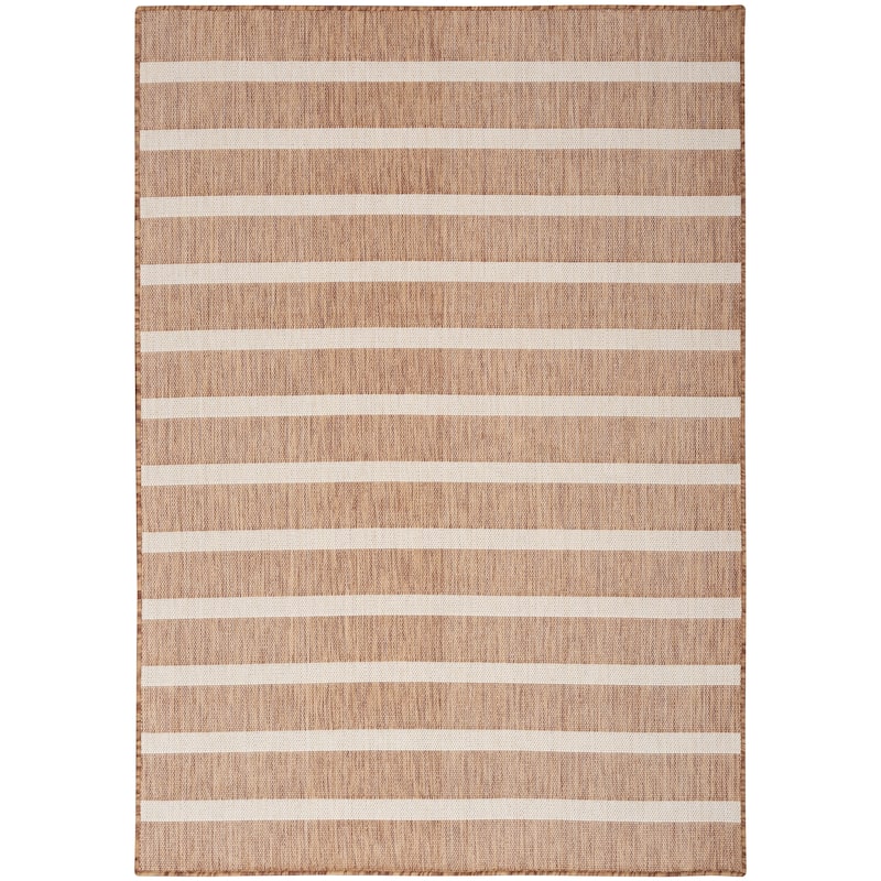 Nourison Positano Indoor/Outdoor Striped Area Rug