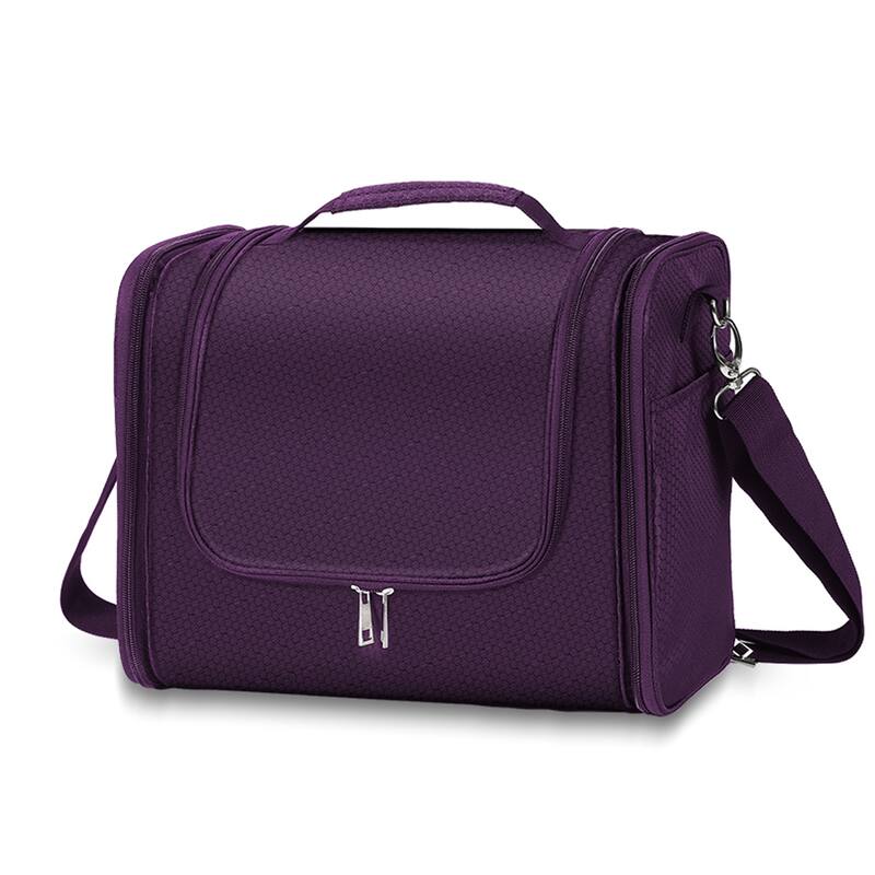 Extra Large Hanging Toiletry Bag for Travel & Daily Use, Water-Resistant Dopp Kit for Makeup, Shaving, Toiletries