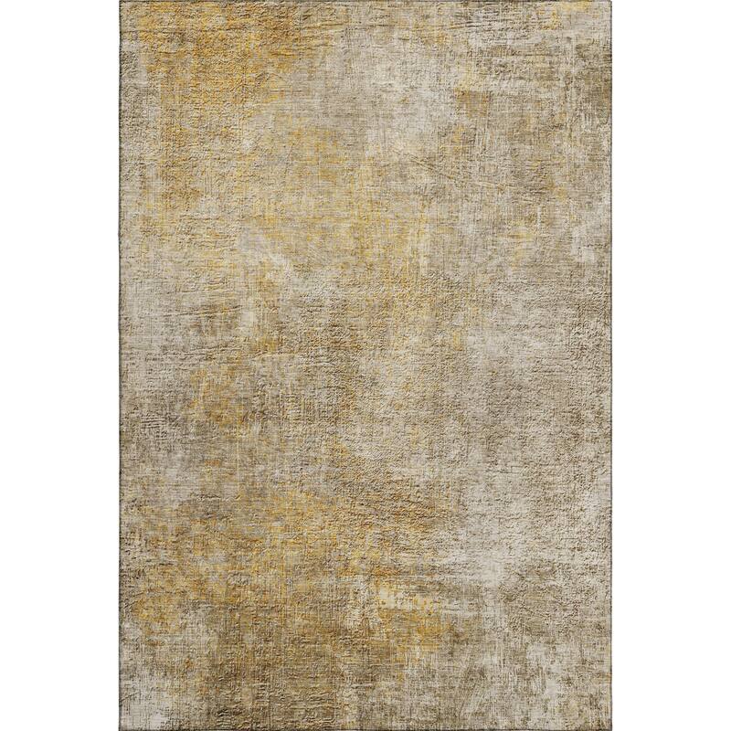 Premium Washable Super Soft Solid Abstract Mayfield Rug