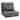 2-in-1 Floor Lazy Sofa with 5 Position Adjustable Backrest, Dark Gray
