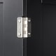 preview thumbnail 57 of 56, GDFStudio - Rowan Tall Freestanding Bathroom Storage Cabinet with Two-Sized Drawers and Adjustable Shelf