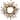 Ball Ornament Glittered Artificial Christmas Wreath - 24" - Gold and Copper Tone