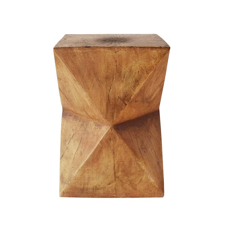 Waylon Outdoor Light-Weight Concrete Side Table by Christopher Knight Home - Natural