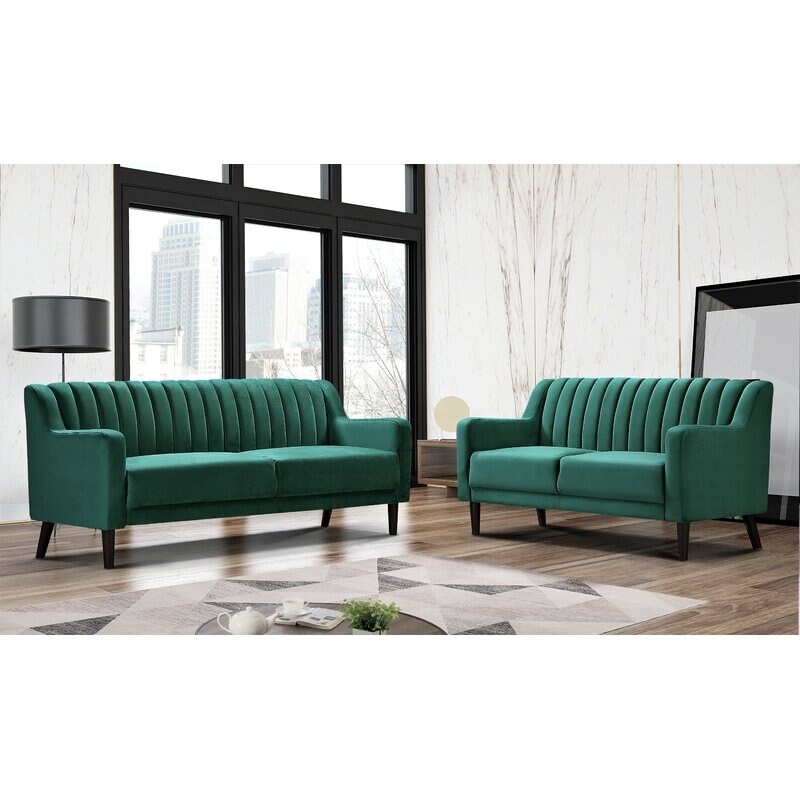 Shop Sadye 2 Piece Living Room Set Overstock 31244217