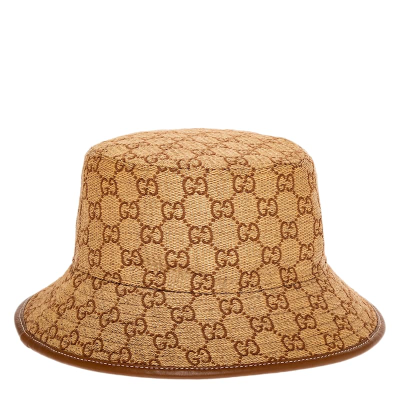 Gucci GG Straw Bucket Hat