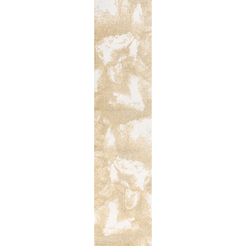 JONATHAN Y Marmo Abstract Two-Tone Modern Area Rug