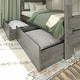 preview thumbnail 19 of 22, Max and Lily Farmhouse Twin over Twin Bunk Bed with Storage Drawers