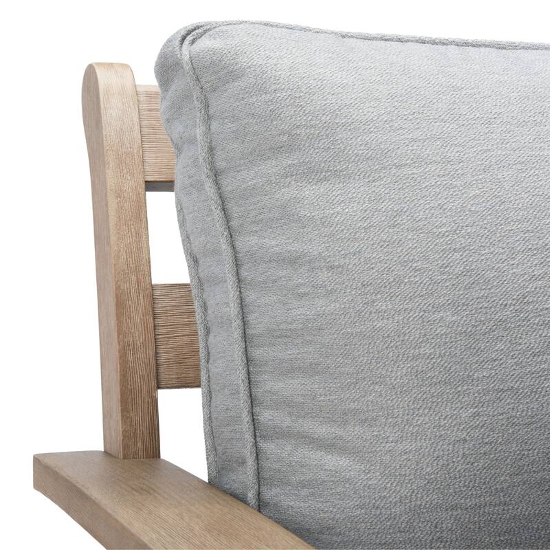 SAFAVIEH Couture Rosabecca Eucalyptus Patio Sectional Sofa - 107"W x 107"D x 35"H